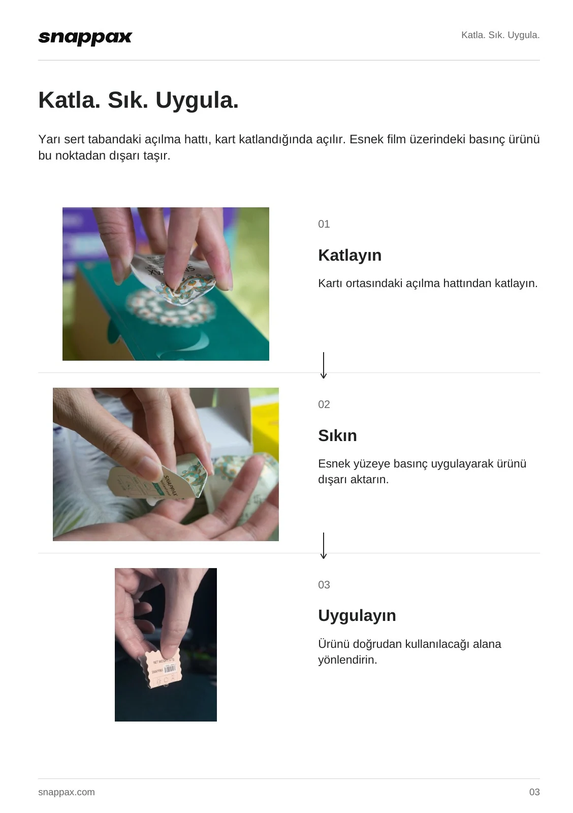 Sayfa 3: Katla. Sık. Uygula.